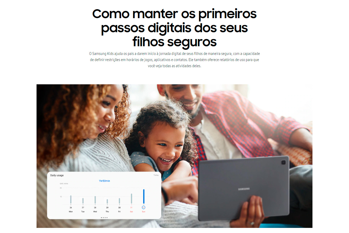 Tablet Samsung Galaxy A7 4G T505 64GB 3GB RAM Tela Grande 10.4